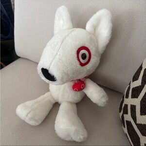 TARGET Bullseye Plush Dog 16” Target Exclusive With Backpack